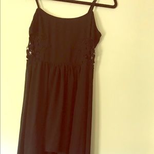 Black High Low Dress